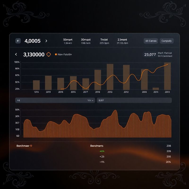 Dashboard sledovania výkonnosti so štatistikami